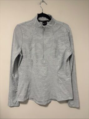 Spyder Light Blue Quarter Zip Pullover